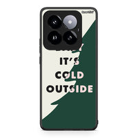 Thumbnail for Xiaomi 14 Pro 5G Cold Outside θήκη από τη Smartfits με σχέδιο στο πίσω μέρος και μαύρο περίβλημα | Smartphone case with colorful back and black bezels by Smartfits