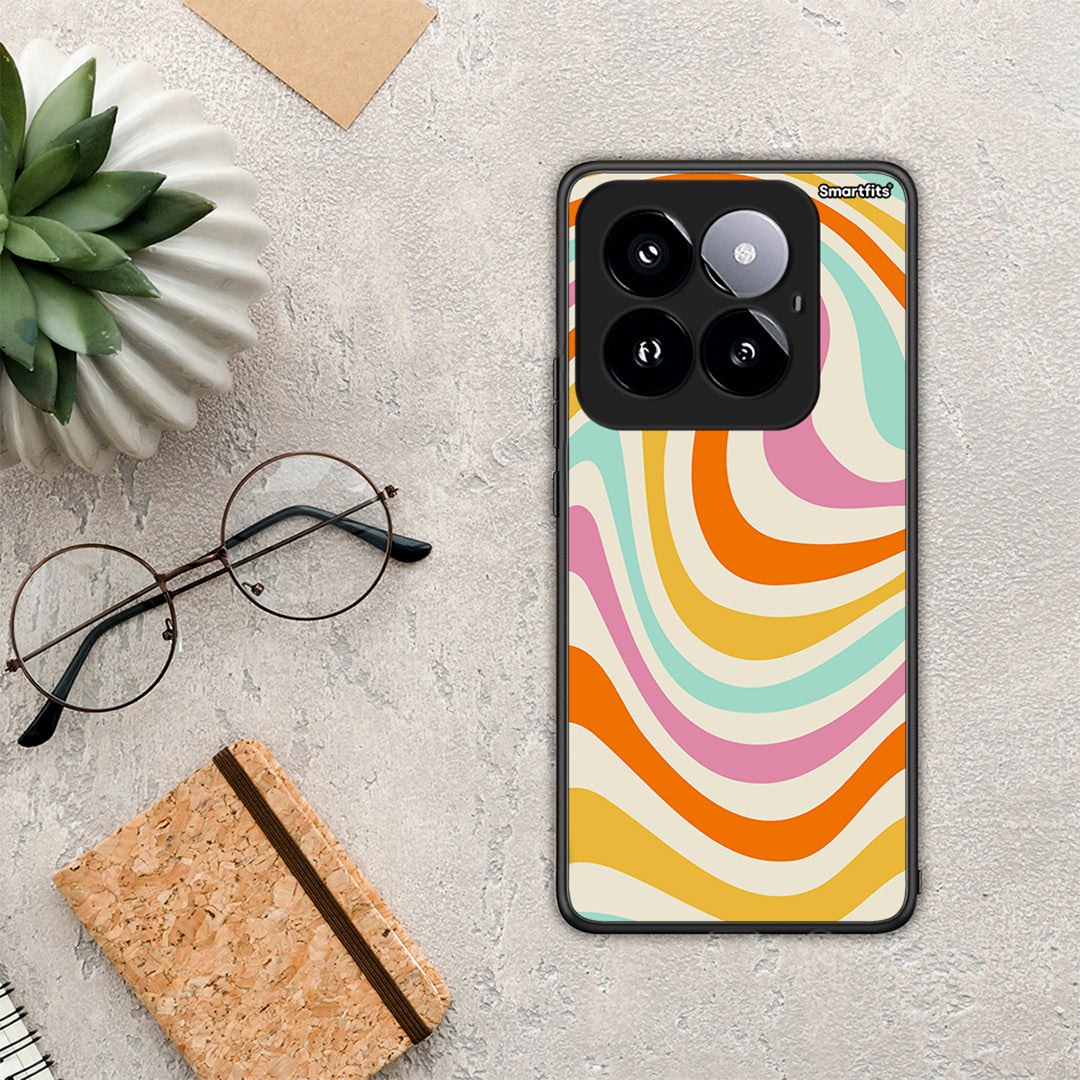 Colorful Waves - Xiaomi 14 Pro 5G case