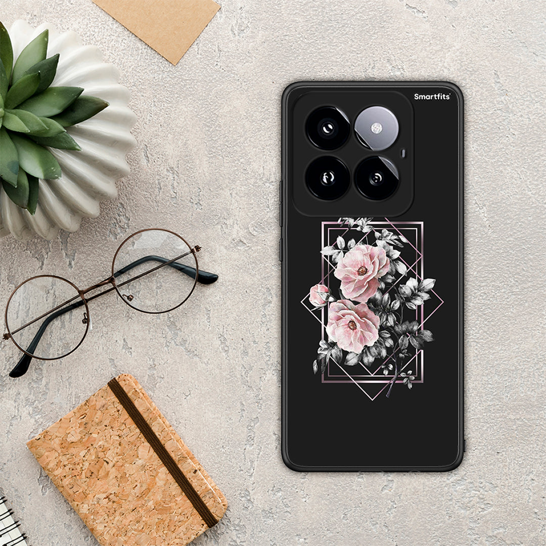 Flower Frame - Xiaomi 14 Pro 5G case