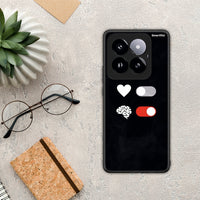 Thumbnail for Heart vs Brain - Xiaomi 14 Pro 5g case