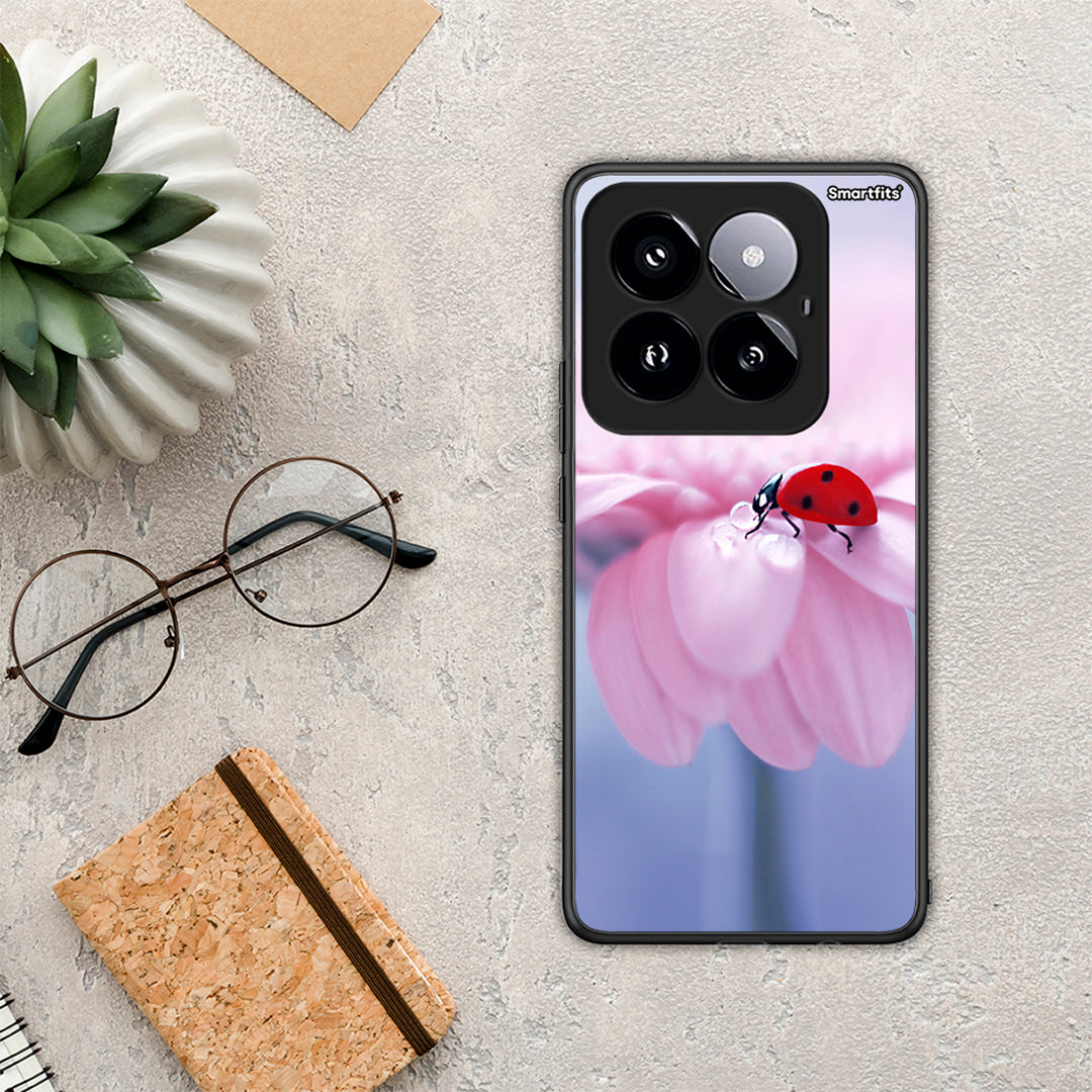 Ladybug Flower - Xiaomi 14 Pro 5G case