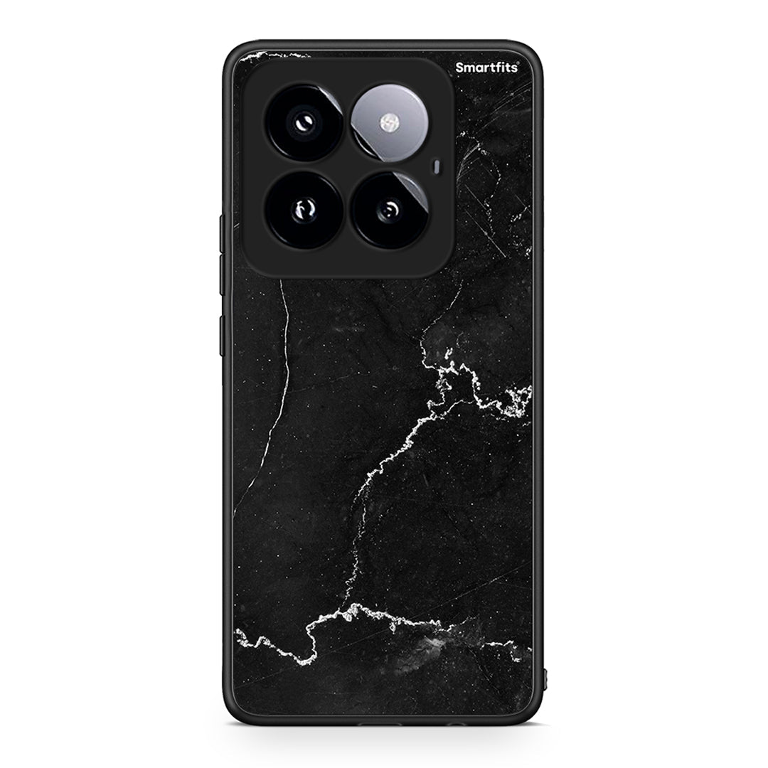 Xiaomi 14 Pro 5G Marble Black θήκη από τη Smartfits με σχέδιο στο πίσω μέρος και μαύρο περίβλημα | Smartphone case with colorful back and black bezels by Smartfits