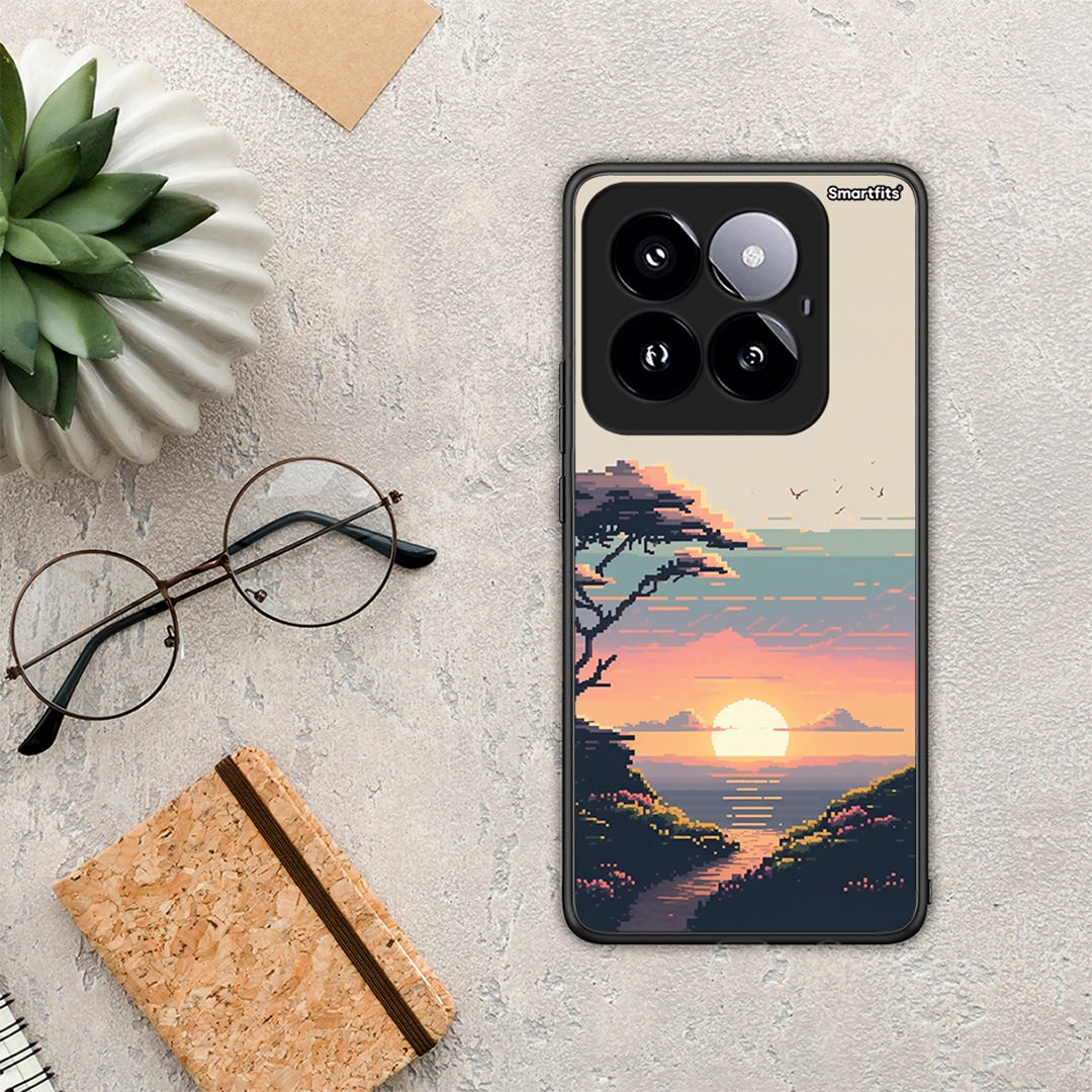 Pixel Sunset - Xiaomi 14 Pro 5g case