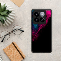 Thumbnail for Watercolor Pink Black - Xiaomi 14 Pro 5G case