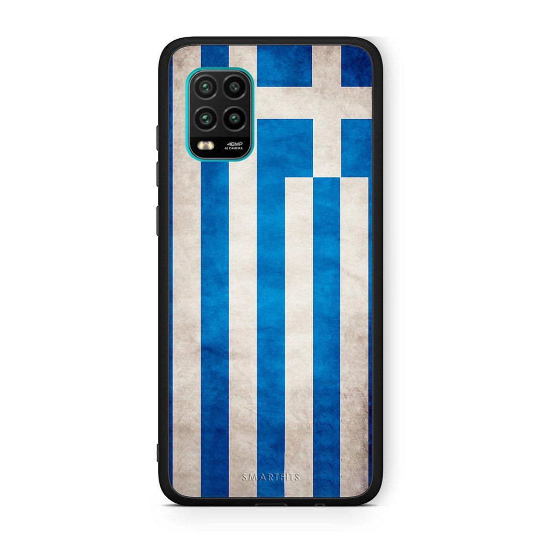 4 - Xiaomi Mi 10 Lite Greece Flag case, cover, bumper