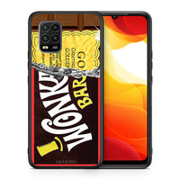 Thumbnail for Θήκη Xiaomi Mi 10 Lite Golden Ticket από τη Smartfits με σχέδιο στο πίσω μέρος και μαύρο περίβλημα | Xiaomi Mi 10 Lite Golden Ticket case with colorful back and black bezels