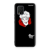 Thumbnail for Xiaomi Mi 10 Lite Itadori Anime θήκη από τη Smartfits με σχέδιο στο πίσω μέρος και μαύρο περίβλημα | Smartphone case with colorful back and black bezels by Smartfits