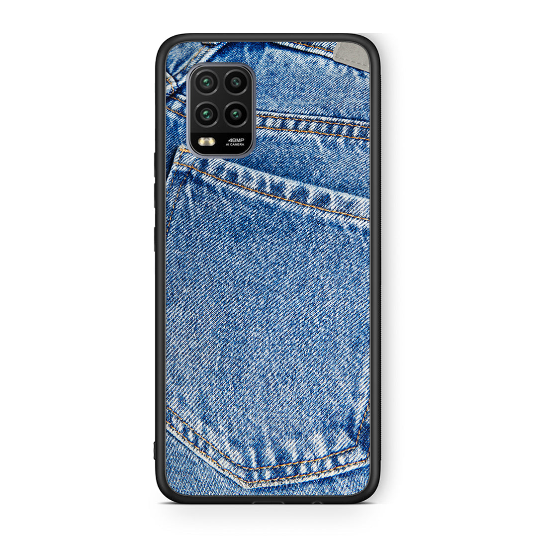 Xiaomi Mi 10 Lite Jeans Pocket θήκη από τη Smartfits με σχέδιο στο πίσω μέρος και μαύρο περίβλημα | Smartphone case with colorful back and black bezels by Smartfits