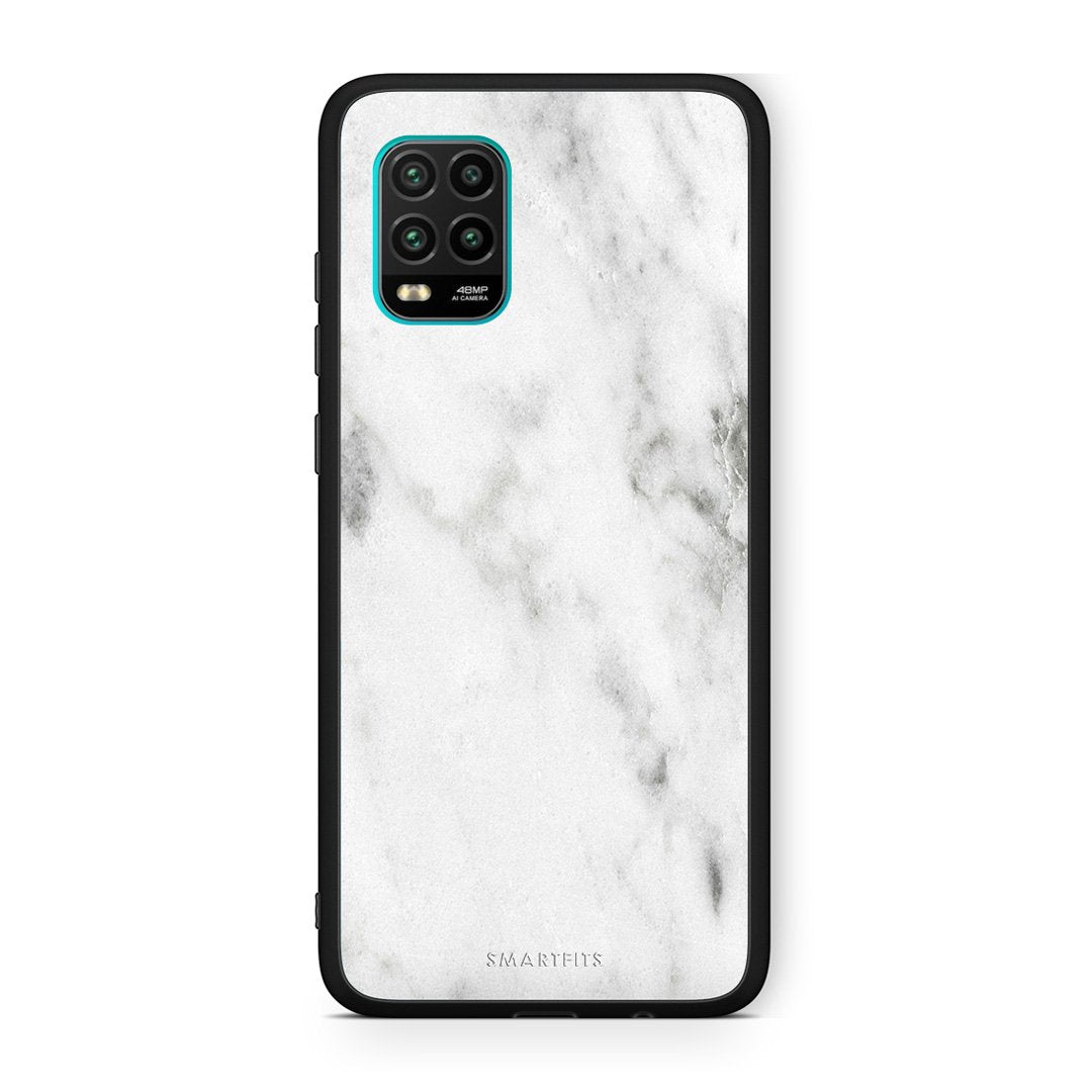 2 - Xiaomi Mi 10 Lite  White marble case, cover, bumper