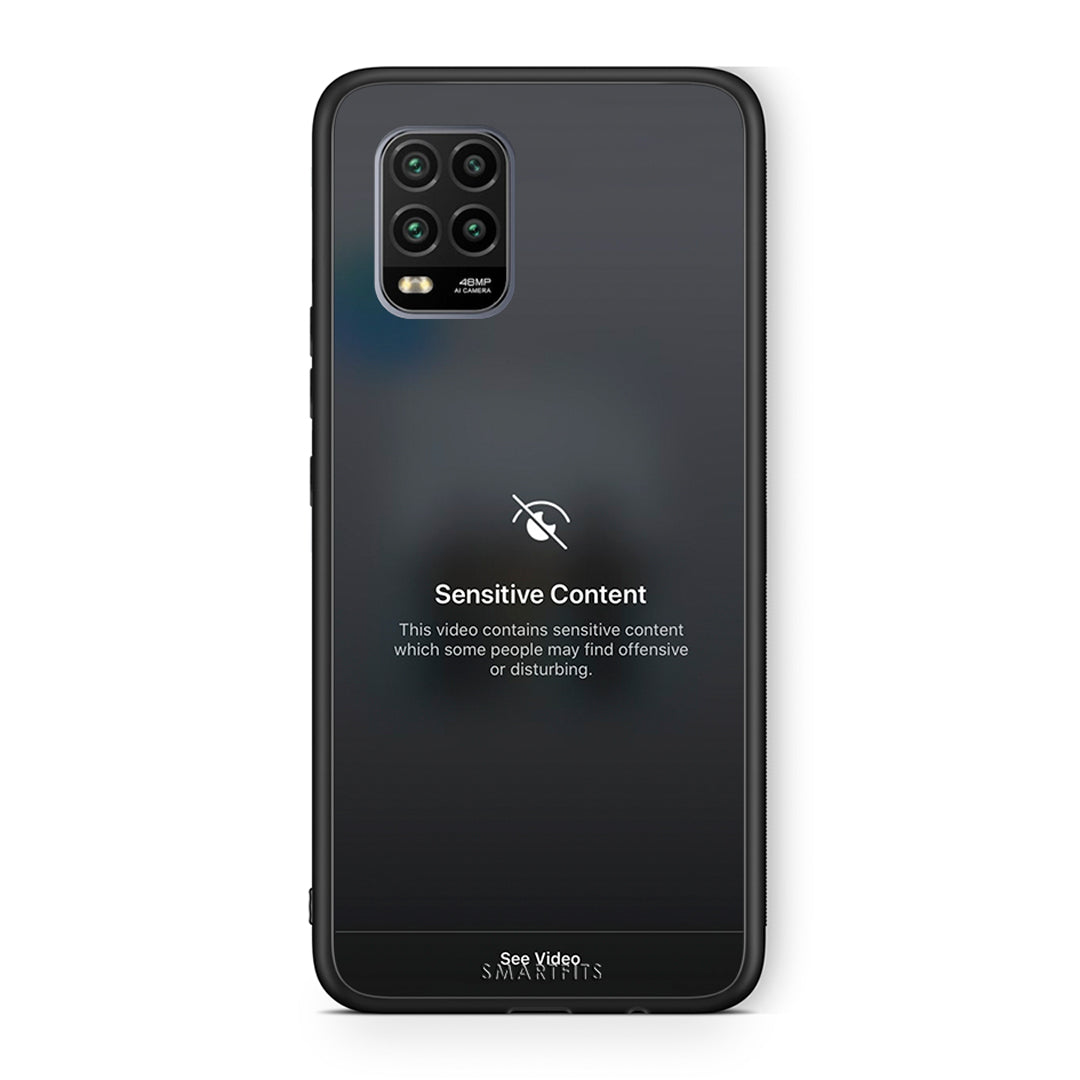 Xiaomi Mi 10 Lite Sensitive Content θήκη από τη Smartfits με σχέδιο στο πίσω μέρος και μαύρο περίβλημα | Smartphone case with colorful back and black bezels by Smartfits