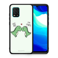 Thumbnail for Θήκη Xiaomi Mi 10 Lite Rex Valentine από τη Smartfits με σχέδιο στο πίσω μέρος και μαύρο περίβλημα | Xiaomi Mi 10 Lite Rex Valentine case with colorful back and black bezels