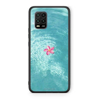 Thumbnail for Xiaomi Mi 10 Lite Water Flower Θήκη από τη Smartfits με σχέδιο στο πίσω μέρος και μαύρο περίβλημα | Smartphone case with colorful back and black bezels by Smartfits