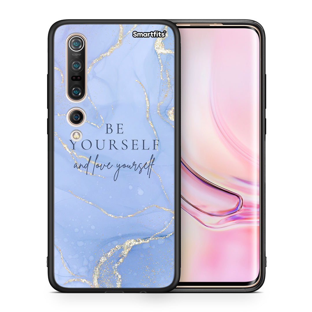 Θήκη Xiaomi Mi 10 Be Yourself από τη Smartfits με σχέδιο στο πίσω μέρος και μαύρο περίβλημα | Xiaomi Mi 10 Be Yourself case with colorful back and black bezels