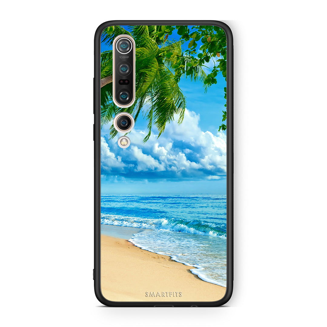 Xiaomi Mi 10 Pro Beautiful Beach θήκη από τη Smartfits με σχέδιο στο πίσω μέρος και μαύρο περίβλημα | Smartphone case with colorful back and black bezels by Smartfits