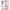 Θήκη Xiaomi Mi 10 Pink Feather Boho από τη Smartfits με σχέδιο στο πίσω μέρος και μαύρο περίβλημα | Xiaomi Mi 10 Pink Feather Boho case with colorful back and black bezels