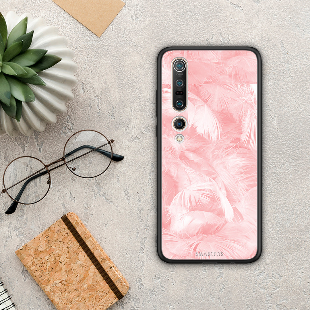 Boho Pink Feather - Xiaomi Mi 10 case