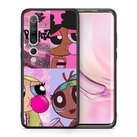 Thumbnail for Θήκη Αγίου Βαλεντίνου Xiaomi Mi 10 Bubble Girls από τη Smartfits με σχέδιο στο πίσω μέρος και μαύρο περίβλημα | Xiaomi Mi 10 Bubble Girls case with colorful back and black bezels