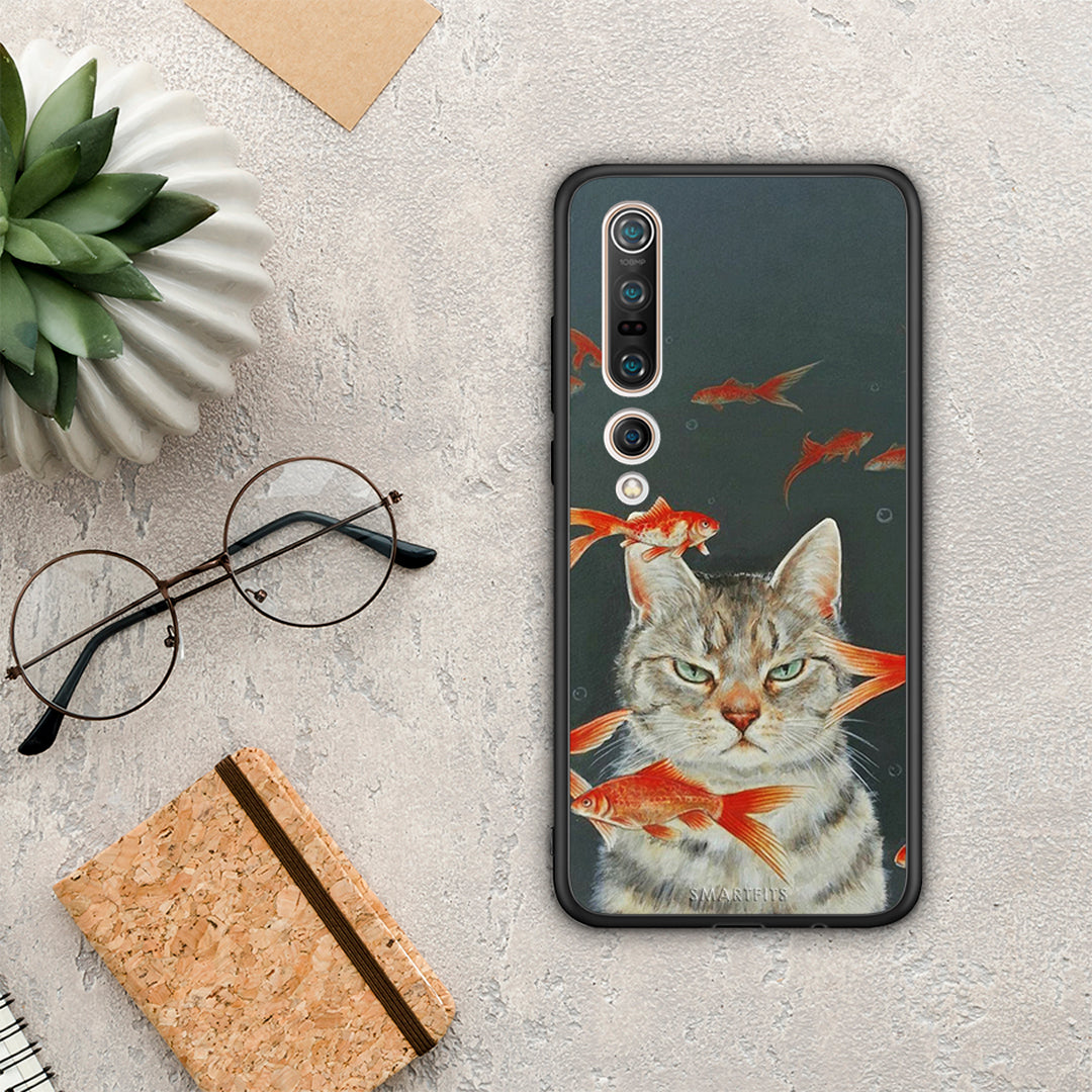 Cat Goldfish - Xiaomi Mi 10 case