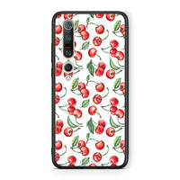 Thumbnail for Xiaomi Mi 10 Pro Cherry Summer θήκη από τη Smartfits με σχέδιο στο πίσω μέρος και μαύρο περίβλημα | Smartphone case with colorful back and black bezels by Smartfits
