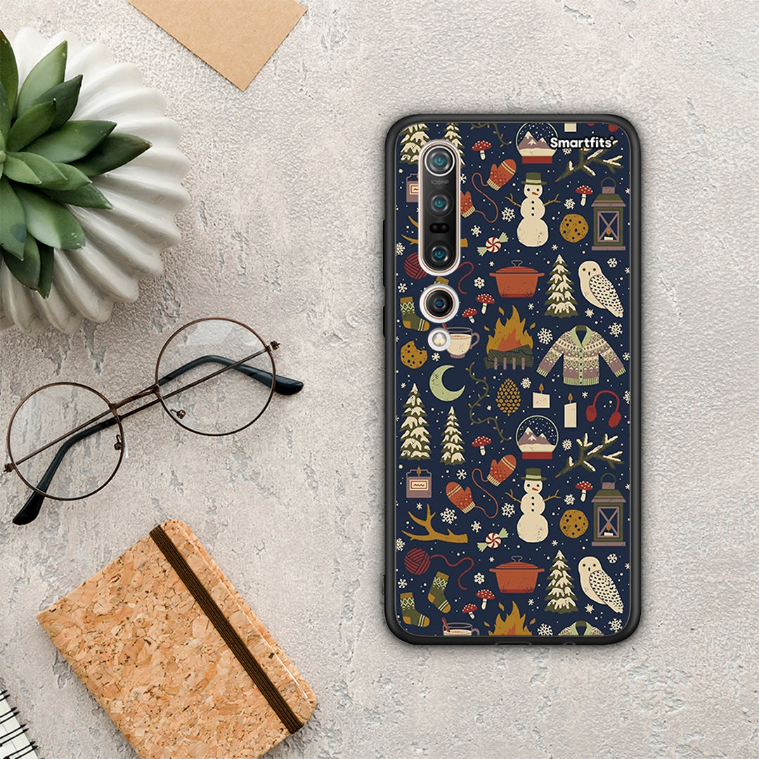 Christmas Elements - Xiaomi Mi 10 Pro case