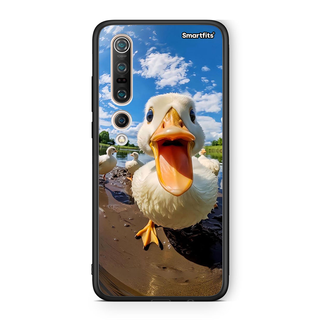 Xiaomi Mi 10 Pro Duck Face θήκη από τη Smartfits με σχέδιο στο πίσω μέρος και μαύρο περίβλημα | Smartphone case with colorful back and black bezels by Smartfits