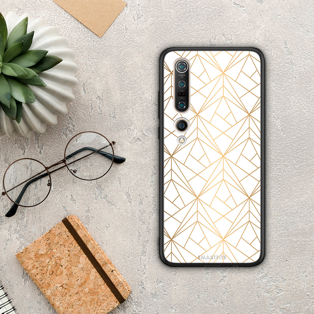 Geometric Luxury White - Xiaomi Mi 10 case