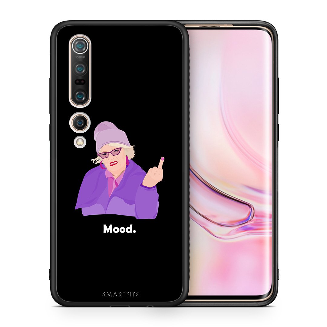 Θήκη Xiaomi Mi 10 Pro Grandma Mood Black από τη Smartfits με σχέδιο στο πίσω μέρος και μαύρο περίβλημα | Xiaomi Mi 10 Pro Grandma Mood Black case with colorful back and black bezels