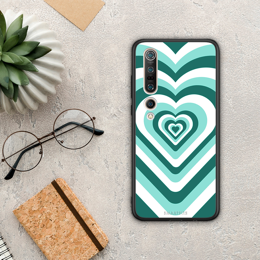 Green Hearts - Xiaomi Mi 10 Pro case