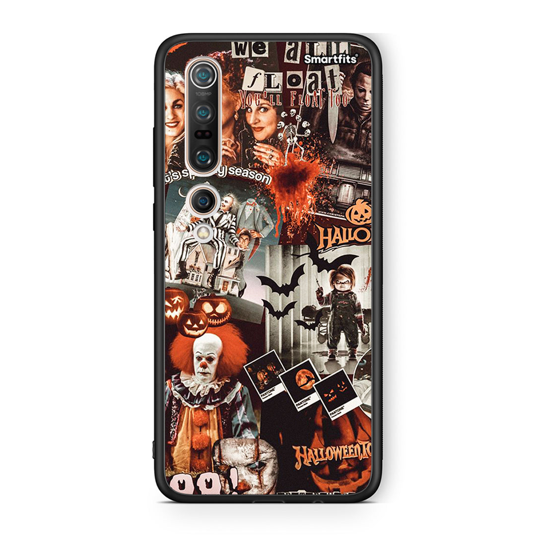 Xiaomi Mi 10 Pro Halloween Spooky Season Θήκη από τη Smartfits με σχέδιο στο πίσω μέρος και μαύρο περίβλημα | Smartphone case with colorful back and black bezels by Smartfits