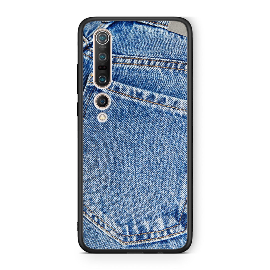 Xiaomi Mi 10 Jeans Pocket θήκη από τη Smartfits με σχέδιο στο πίσω μέρος και μαύρο περίβλημα | Smartphone case with colorful back and black bezels by Smartfits