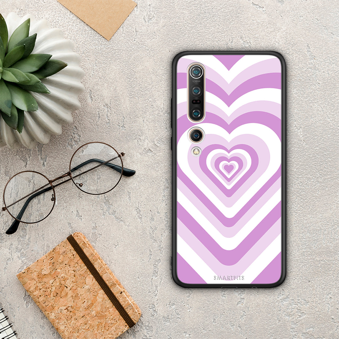 Lilac Hearts - Xiaomi Mi 10 Pro case