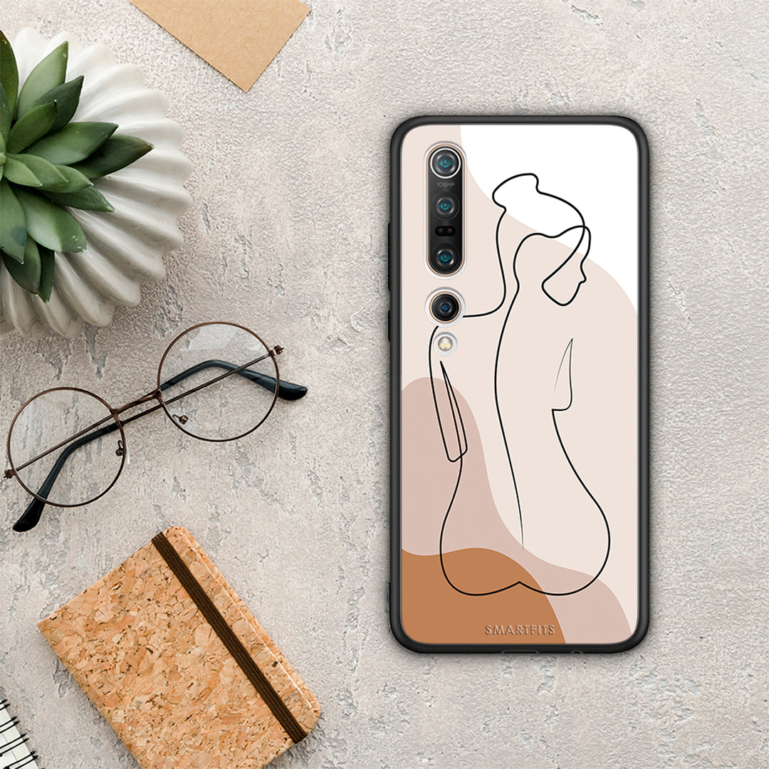 LineArt Woman - Xiaomi Mi 10 case 