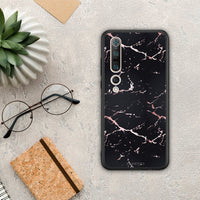Thumbnail for Marble Black Rosegold - Xiaomi Mi 10 case