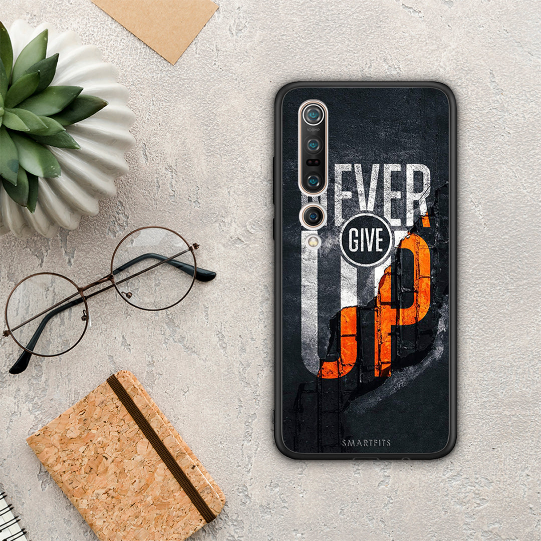 Never Give Up - Xiaomi Mi 10 θήκη