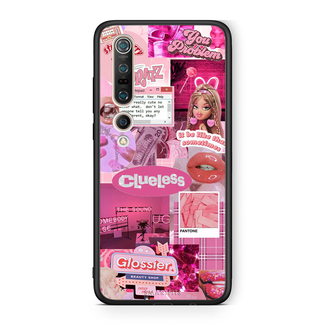 Xiaomi Mi 10 Pro Pink Love Θήκη Αγίου Βαλεντίνου από τη Smartfits με σχέδιο στο πίσω μέρος και μαύρο περίβλημα | Smartphone case with colorful back and black bezels by Smartfits