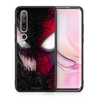 Thumbnail for Θήκη Xiaomi Mi 10 SpiderVenom PopArt από τη Smartfits με σχέδιο στο πίσω μέρος και μαύρο περίβλημα | Xiaomi Mi 10 SpiderVenom PopArt case with colorful back and black bezels