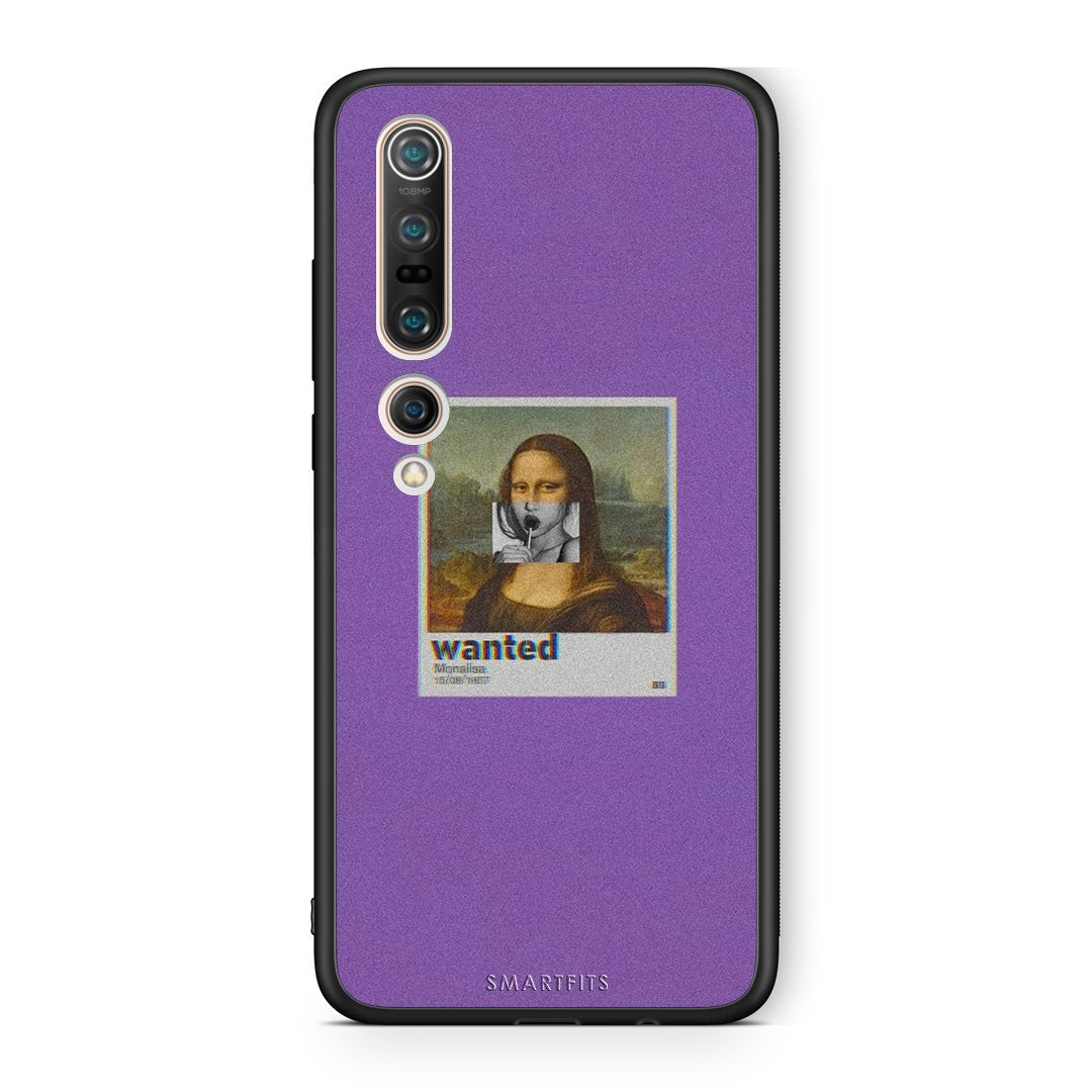 4 - Xiaomi Mi 10 Monalisa Popart case, cover, bumper