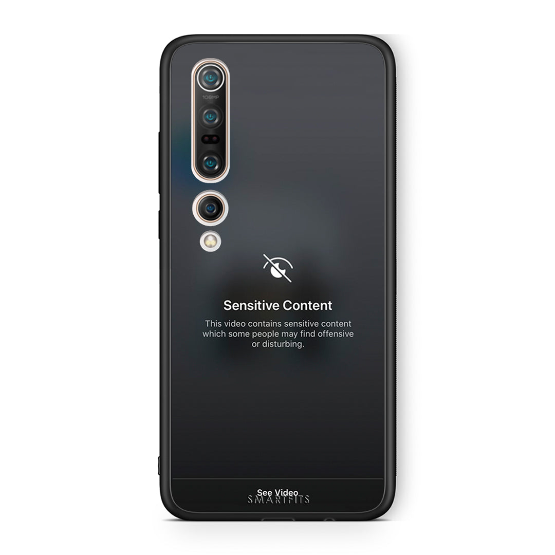 Xiaomi Mi 10 Pro Sensitive Content θήκη από τη Smartfits με σχέδιο στο πίσω μέρος και μαύρο περίβλημα | Smartphone case with colorful back and black bezels by Smartfits