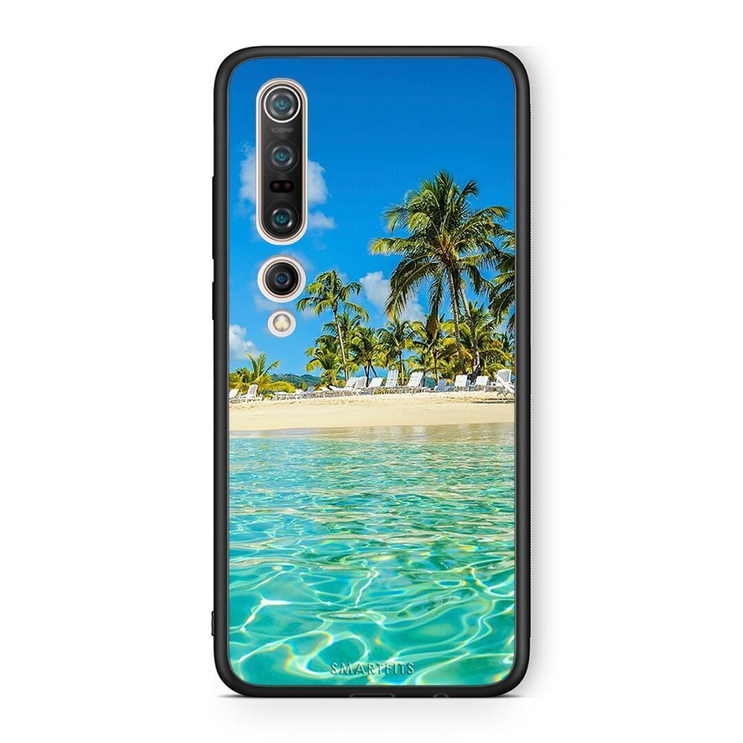 Xiaomi Mi 10 Tropical Vibes Θήκη από τη Smartfits με σχέδιο στο πίσω μέρος και μαύρο περίβλημα | Smartphone case with colorful back and black bezels by Smartfits