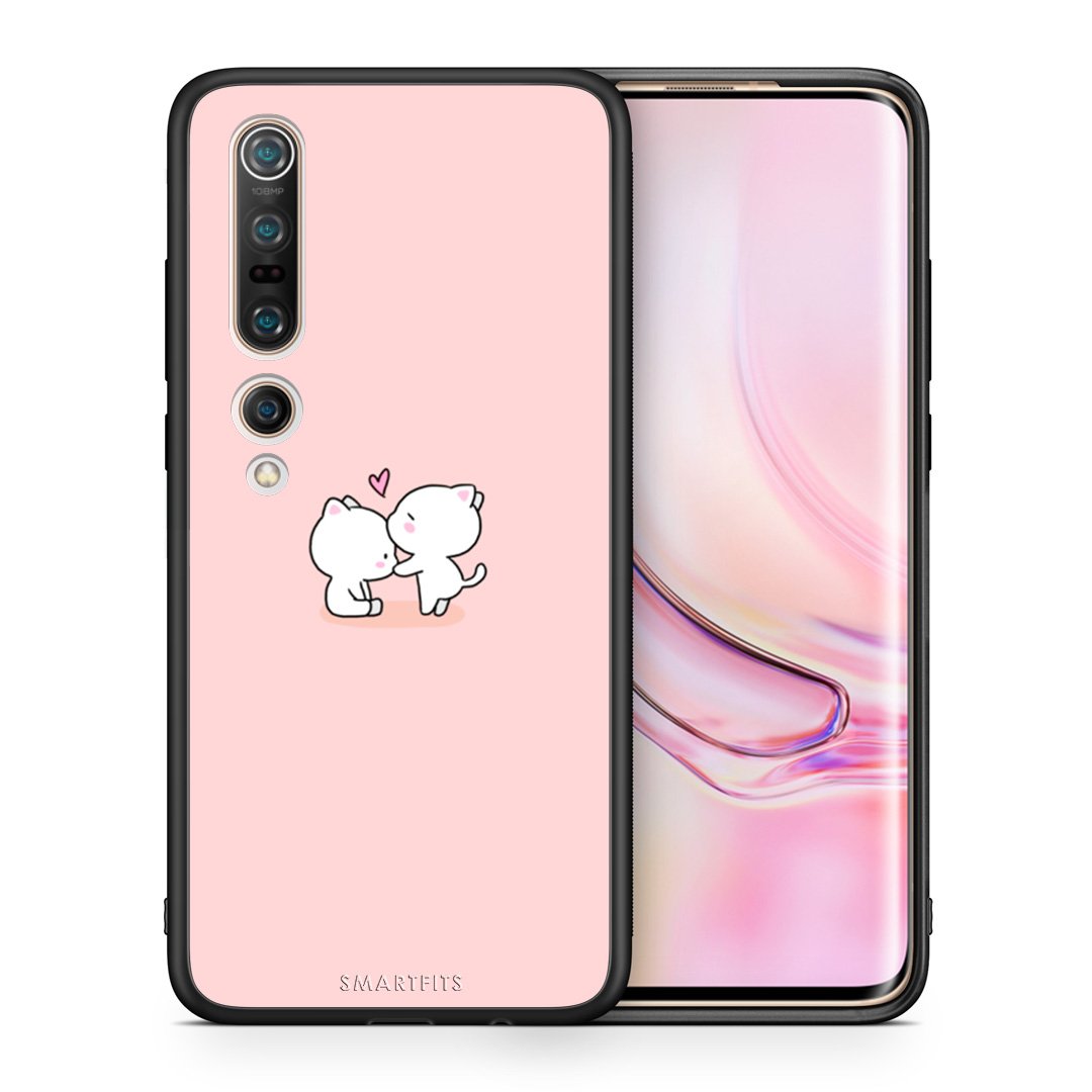 Θήκη Xiaomi Mi 10 Pro Love Valentine από τη Smartfits με σχέδιο στο πίσω μέρος και μαύρο περίβλημα | Xiaomi Mi 10 Pro Love Valentine case with colorful back and black bezels