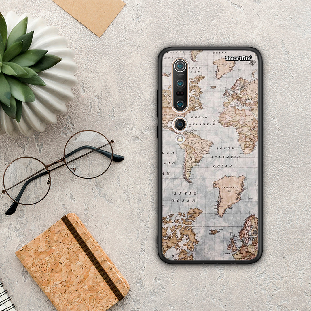 World Map - Xiaomi Mi 10 Pro case