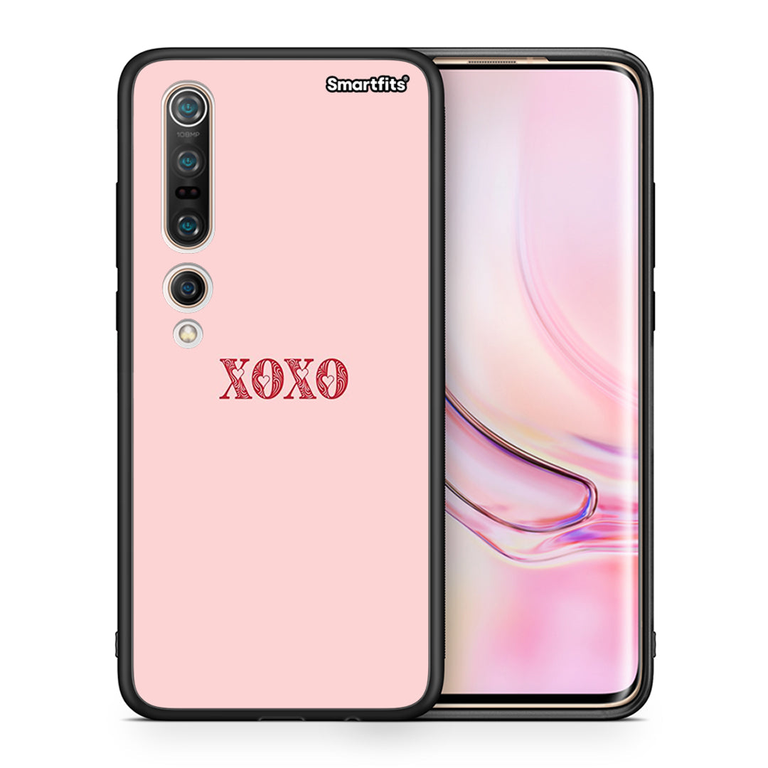 Θήκη Xiaomi Mi 10 Pro XOXO Love από τη Smartfits με σχέδιο στο πίσω μέρος και μαύρο περίβλημα | Xiaomi Mi 10 Pro XOXO Love case with colorful back and black bezels