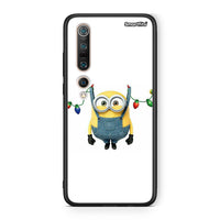 Thumbnail for Xiaomi Mi 10 Xmas Minion Lights θήκη από τη Smartfits με σχέδιο στο πίσω μέρος και μαύρο περίβλημα | Smartphone case with colorful back and black bezels by Smartfits