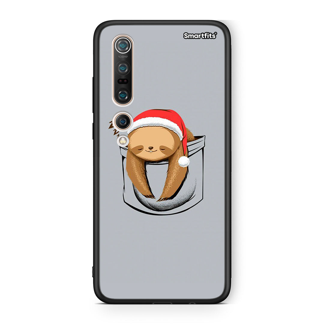 Xiaomi Mi 10 Pro Xmas Zzzz θήκη από τη Smartfits με σχέδιο στο πίσω μέρος και μαύρο περίβλημα | Smartphone case with colorful back and black bezels by Smartfits