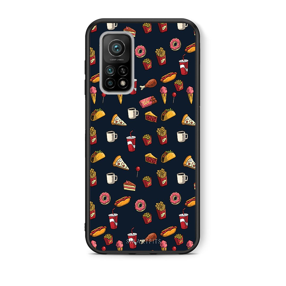 Θήκη Xiaomi Mi 10T/10T Pro Hungry Random από τη Smartfits με σχέδιο στο πίσω μέρος και μαύρο περίβλημα | Xiaomi Mi 10T/10T Pro Hungry Random case with colorful back and black bezels