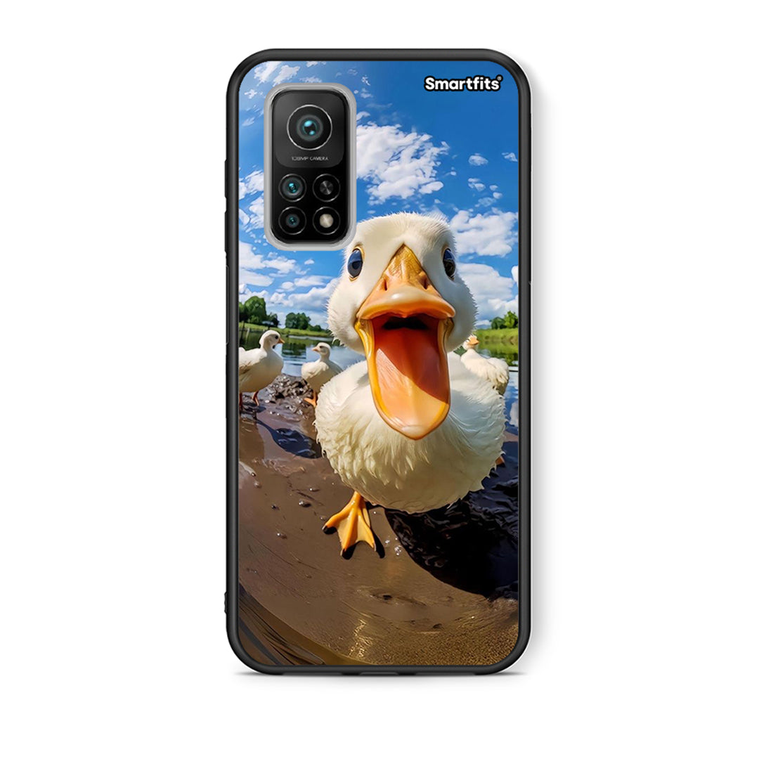 Θήκη Xiaomi Mi 10T/10T Pro Duck Face από τη Smartfits με σχέδιο στο πίσω μέρος και μαύρο περίβλημα | Xiaomi Mi 10T/10T Pro Duck Face case with colorful back and black bezels