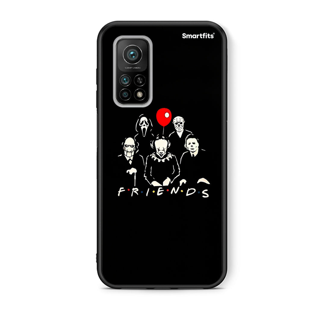 Θήκη Xiaomi Mi 10T / 10T Pro Halloween Friends από τη Smartfits με σχέδιο στο πίσω μέρος και μαύρο περίβλημα | Xiaomi Mi 10T / 10T Pro Halloween Friends case with colorful back and black bezels