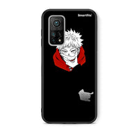 Thumbnail for Θήκη Xiaomi Mi 10T/10T Pro Itadori Anime από τη Smartfits με σχέδιο στο πίσω μέρος και μαύρο περίβλημα | Xiaomi Mi 10T/10T Pro Itadori Anime case with colorful back and black bezels