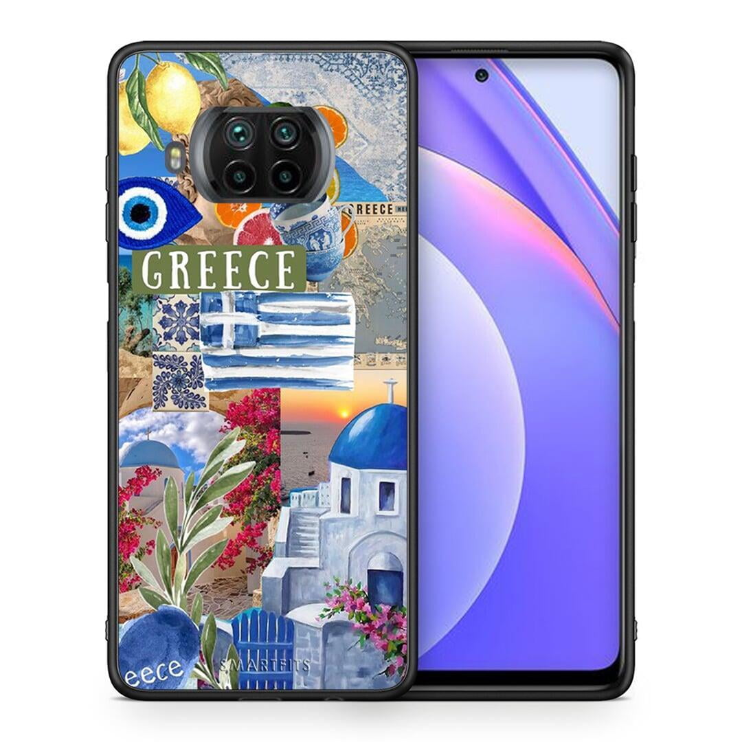 Θήκη Xiaomi Mi 10T Lite All Greek από τη Smartfits με σχέδιο στο πίσω μέρος και μαύρο περίβλημα | Xiaomi Mi 10T Lite All Greek case with colorful back and black bezels