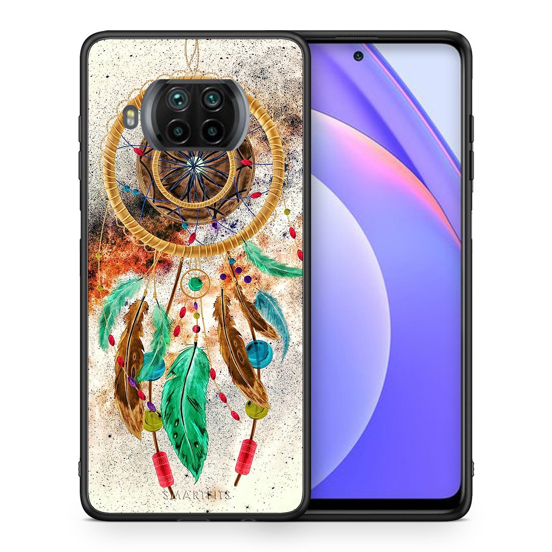 Θήκη Xiaomi Mi 10T Lite DreamCatcher Boho από τη Smartfits με σχέδιο στο πίσω μέρος και μαύρο περίβλημα | Xiaomi Mi 10T Lite DreamCatcher Boho case with colorful back and black bezels